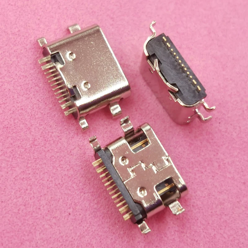 2Pcs Charging Dock USB Charger Port Connector For Teclast M40 TLA007 P20 10.1 Inch P20HD X10HD Socket Contact Type C Jack Plug image 4