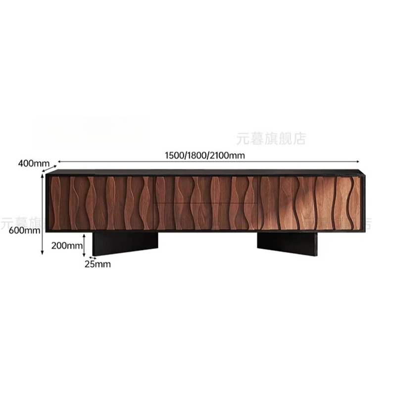 Luxury Console Tv Stand Vintage Wood Legs Mid Century Media Tv Stand Supports Bedrooms Muebles Para El Hogar Home Furniture