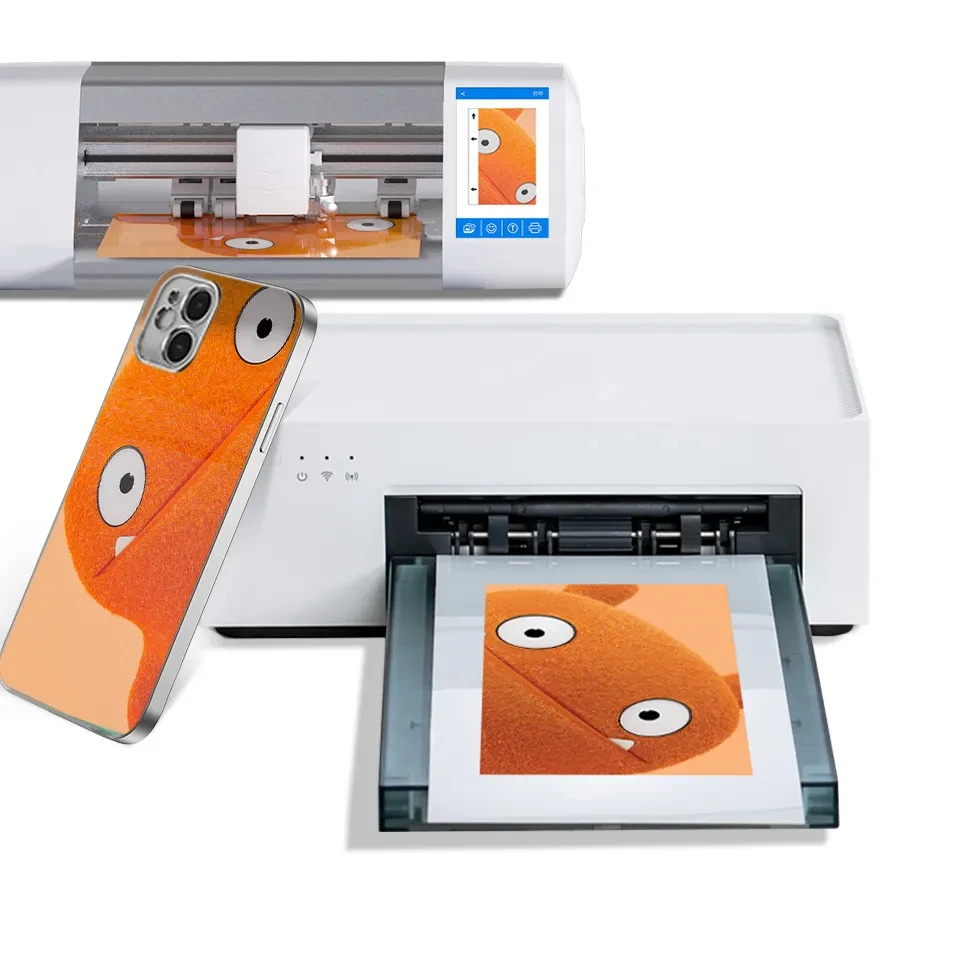 

New Design DIY Phone Back Skin Sticker Machine Mini Small Photo Printing Machine for Screen Protector Cutting Machine