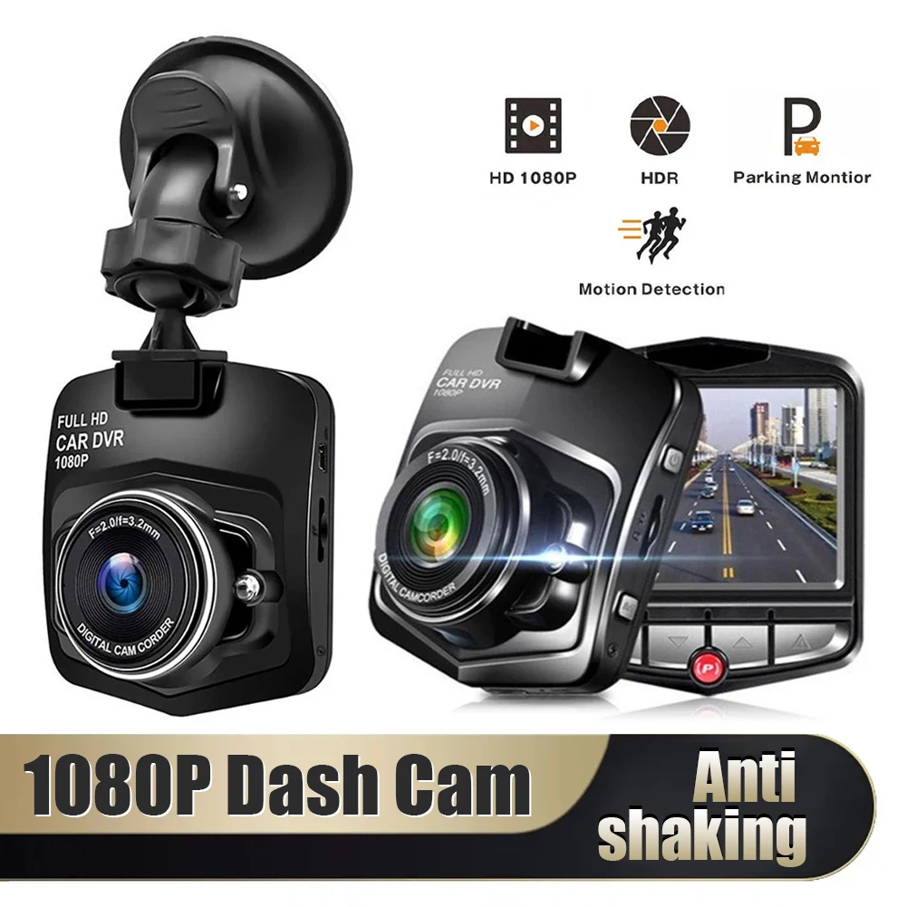 Universal Car Dash Cam 1080P Car DVR Driving Recorder 2.2\