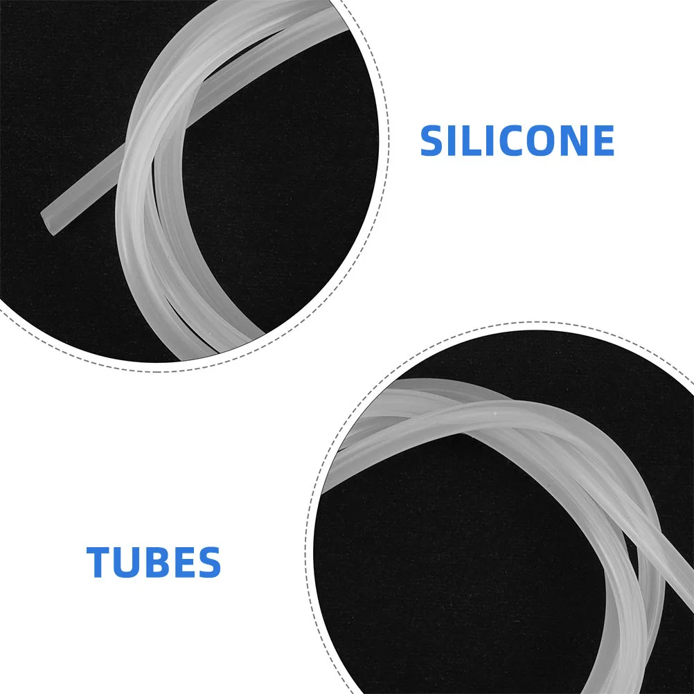 2 قطعة أنابيب مضخة الرضاعة الطبيعية من السيليكون لاستبدال ملحقات مضخة الحليب اليدوية الكهربائية لوازم سدادة حوض السيليكون #2