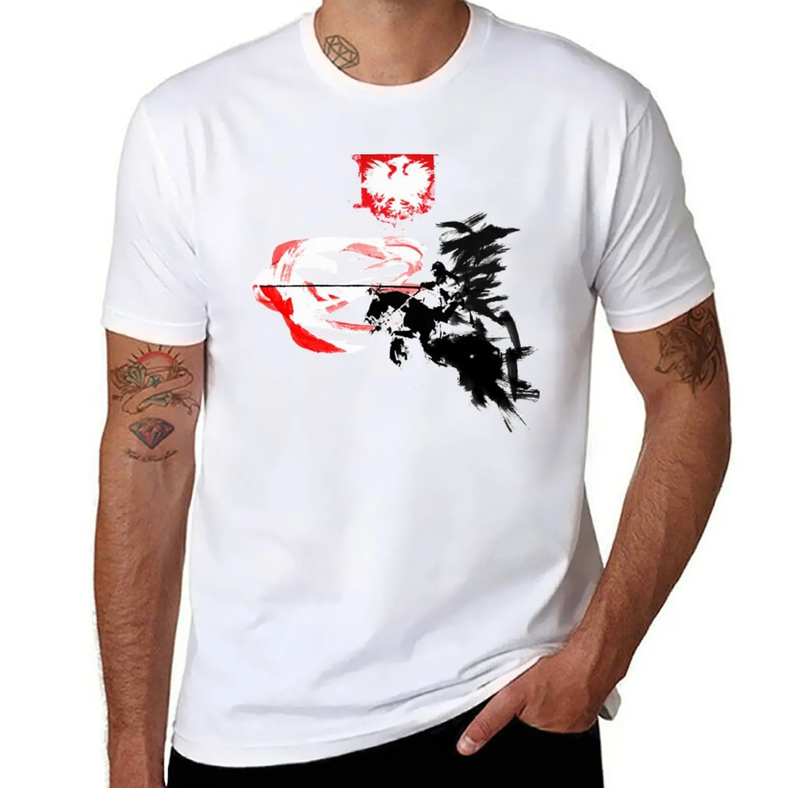 Polish Hussar T-Shirt Soft Durable Cotton T-Shirt