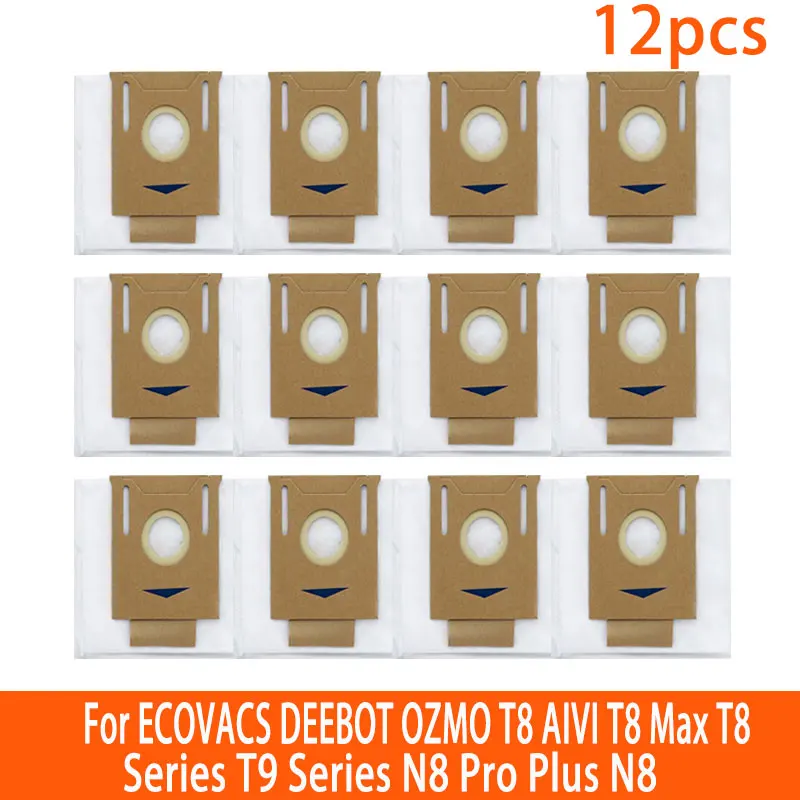 

Vacuum Dust Bags For ECOVACS DEEBOT OZMO T8 AIVI T8 Max T8 Series T9 Series N8 Pro Plus N8 Pro Robot Vacuum Cleaner Accessories