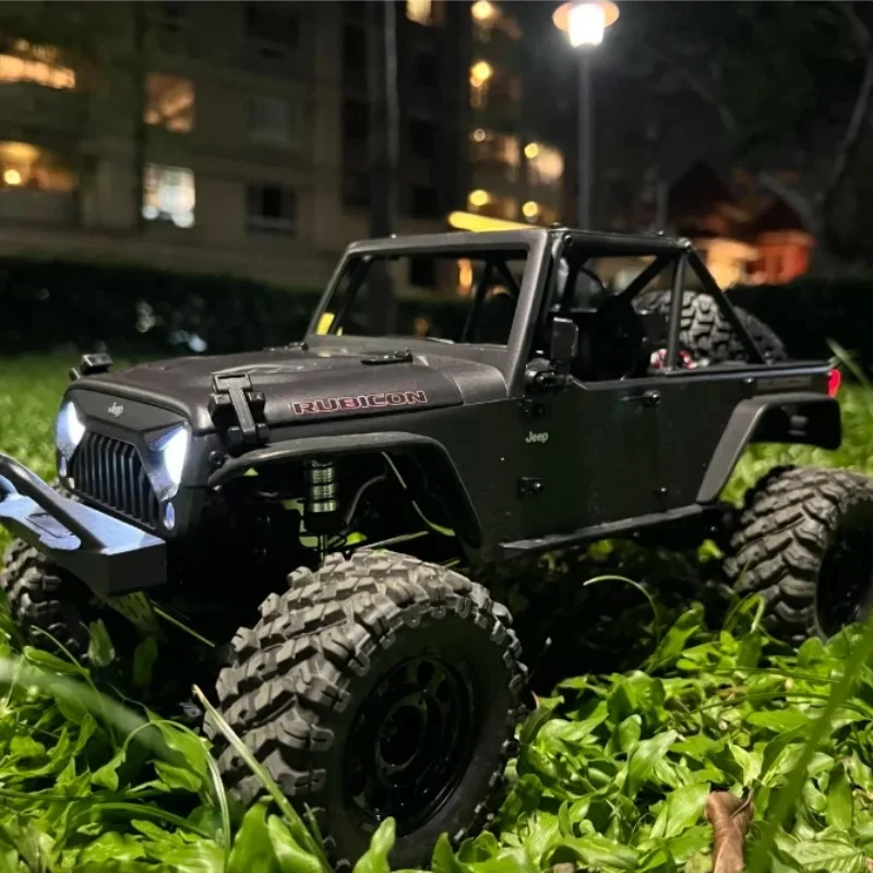 

MJX H12Y 1:12 Черный RC Rock Crawler 4WD Бесщеточные металлические оси 2-скоростной перезаряжаемый подарок RTR