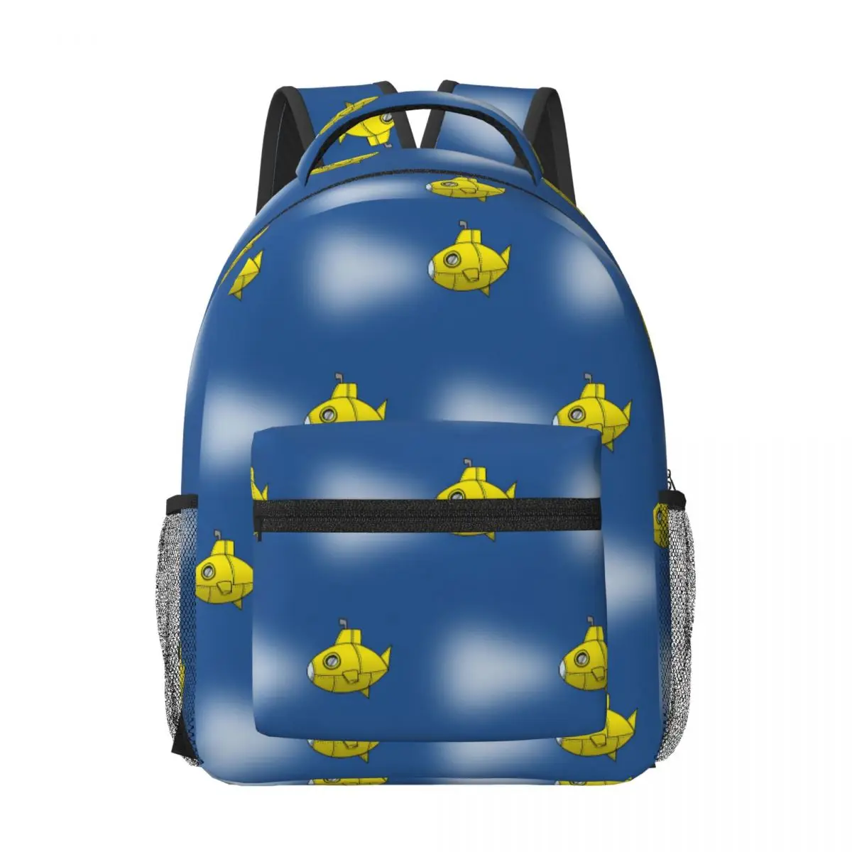 

Beatle Submarine Woman Backpacks Boys Girls Bookbag Fashion Students School Bags Portability Travel Rucksack Shoulder Bag