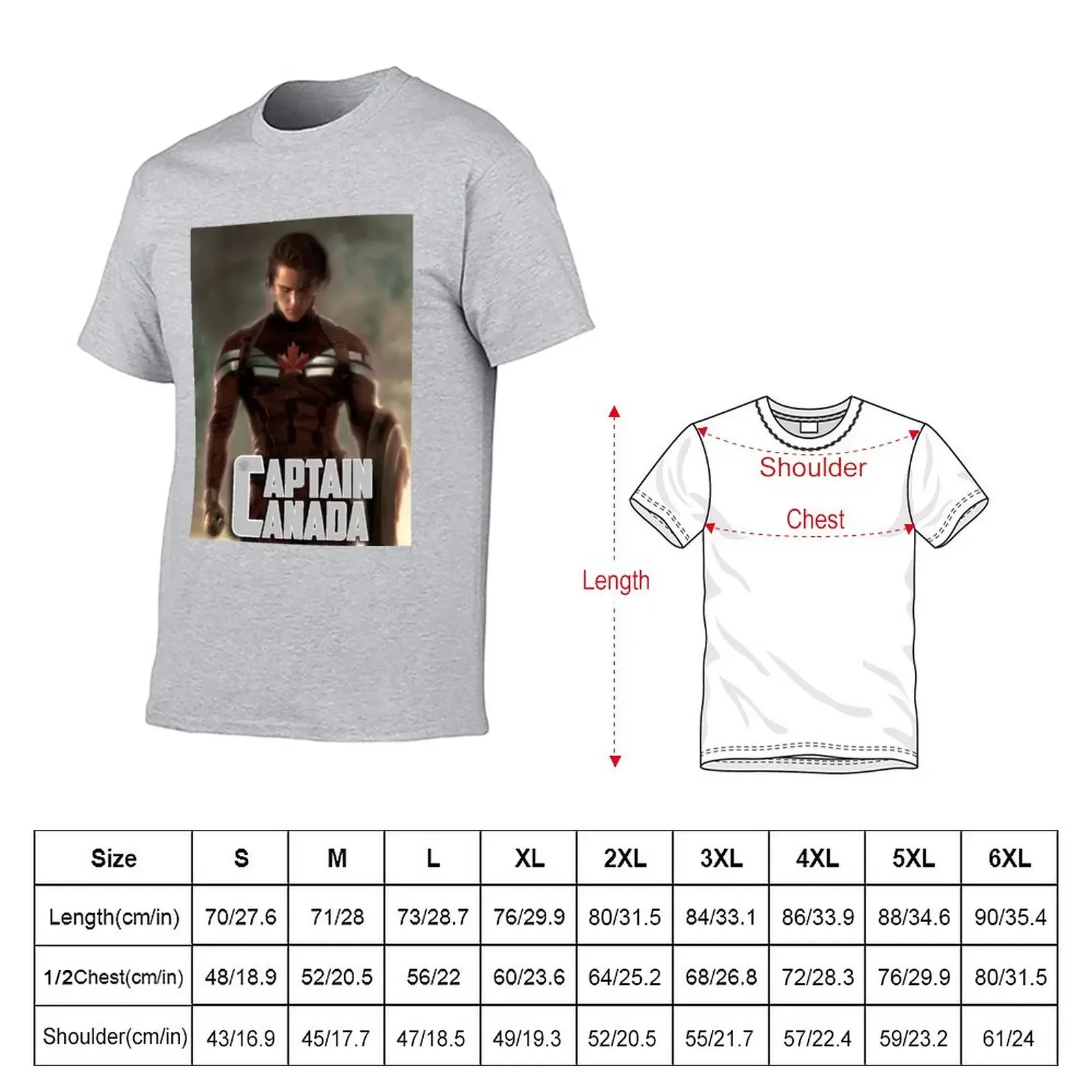 CAPTAIN CANADA T-Shirt sweat shirts Short sleeve tee custom t shirts mens clothes