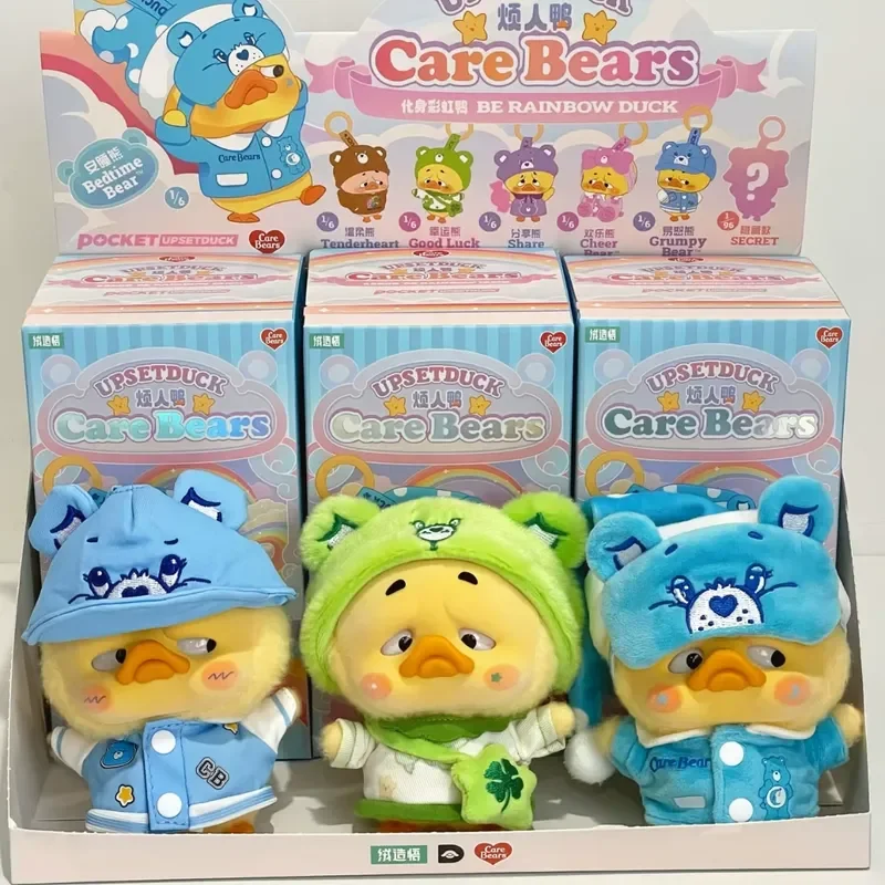 

Новая оригинальная серия Upsetduck Rainbow Duck, модная слепая коробка, кавайная кукла, украшение, орнамент, игрушки для детей, праздничные подарки