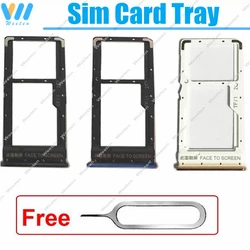 Sim Card Tray For Xiaomi POCO X3 X3 NFC X3Pro SIM Card SD Memory Card Reader Holder Slot Adapter Socket Replacement Repair Parts