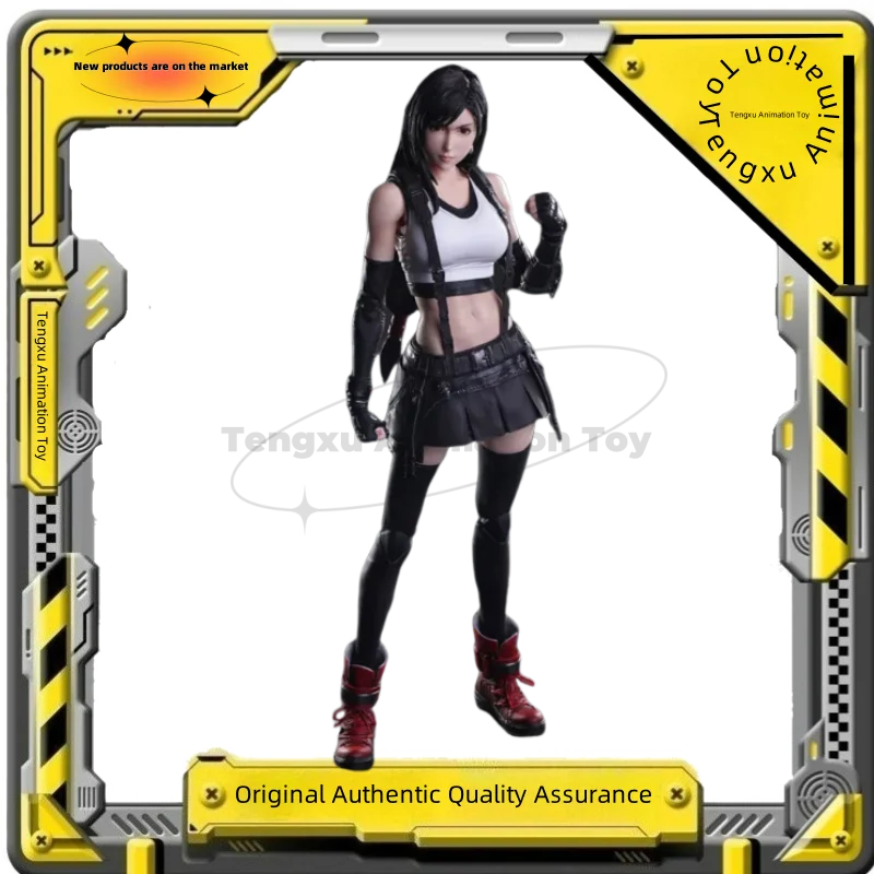 مجموعة نماذج أصلية مربعة Enix Play Arts Pa Tifa Lockhart Remake Action الرقمية النشطة المشتركة #1