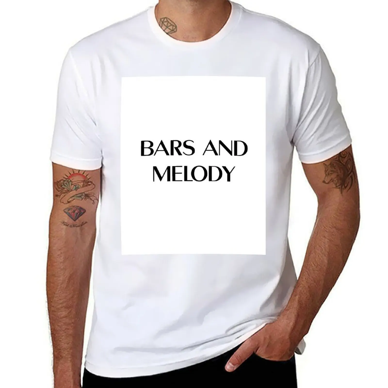 

Bars and Melody T-Shirt man t shirt summer mens graphic t shirts T-Shirt