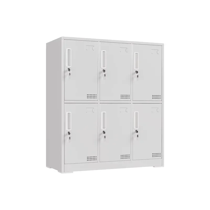 Large Steel Metal Lockers Multi Door Design Lockable Suitable For Office Workplace