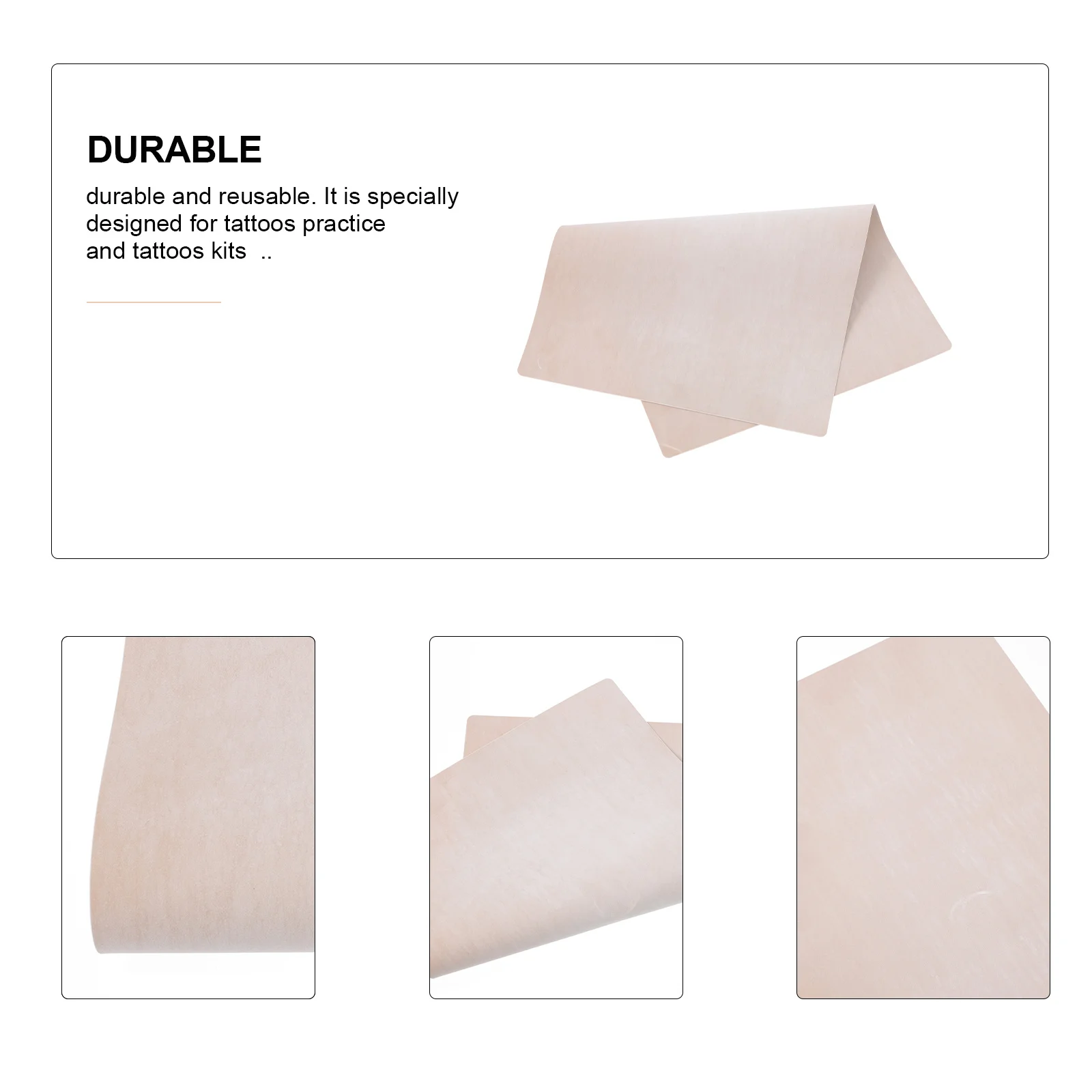 

8 шт., пустой резиновый тренировочный лист для татуировки кожи, искусственный тренировочный лист для микроблейдинга для художников, товары для салонов красоты