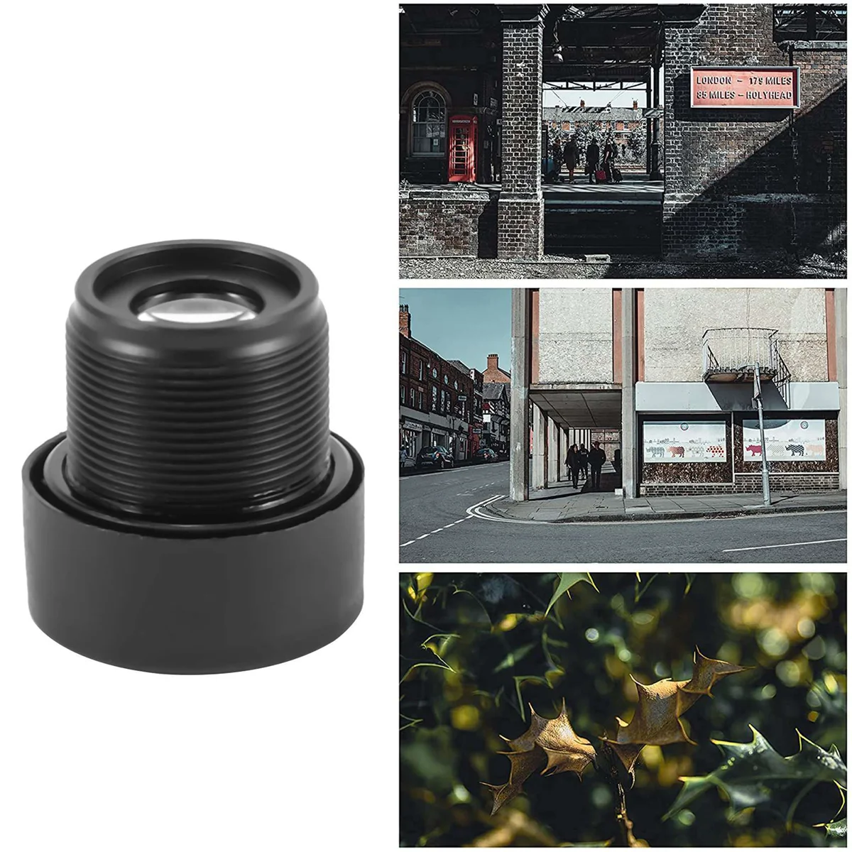 كاميرا مراقبة CCTV SODIAL(R) عدسة الأشعة تحت الحمراء ، طول لوحة التركيز ، 16