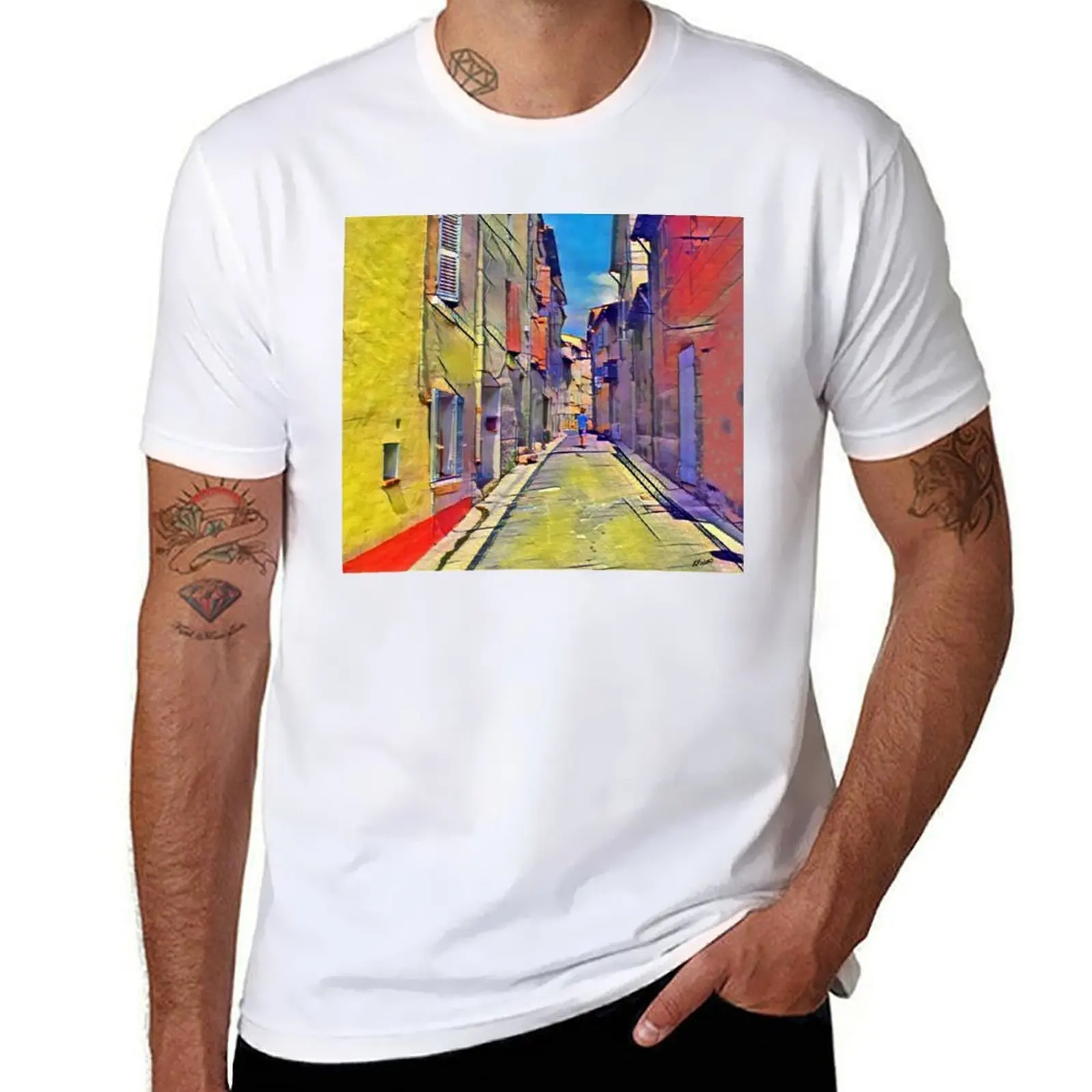 

Provence Cote d Azur T-Shirt man t shirt designer man t shirts for men casual T-Shirt