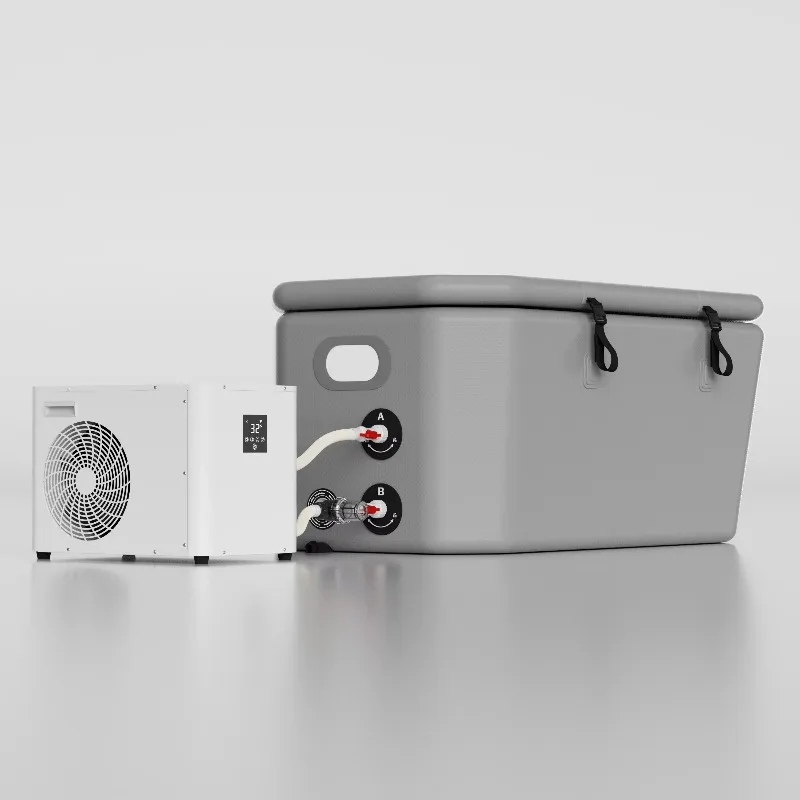 STLF   Wifi Ice Bath Chiller with Ozone Filter Cold Plunge Ice Tub 0-40℃ Inflatable Cold Plunge Bathtub with Chiller for A