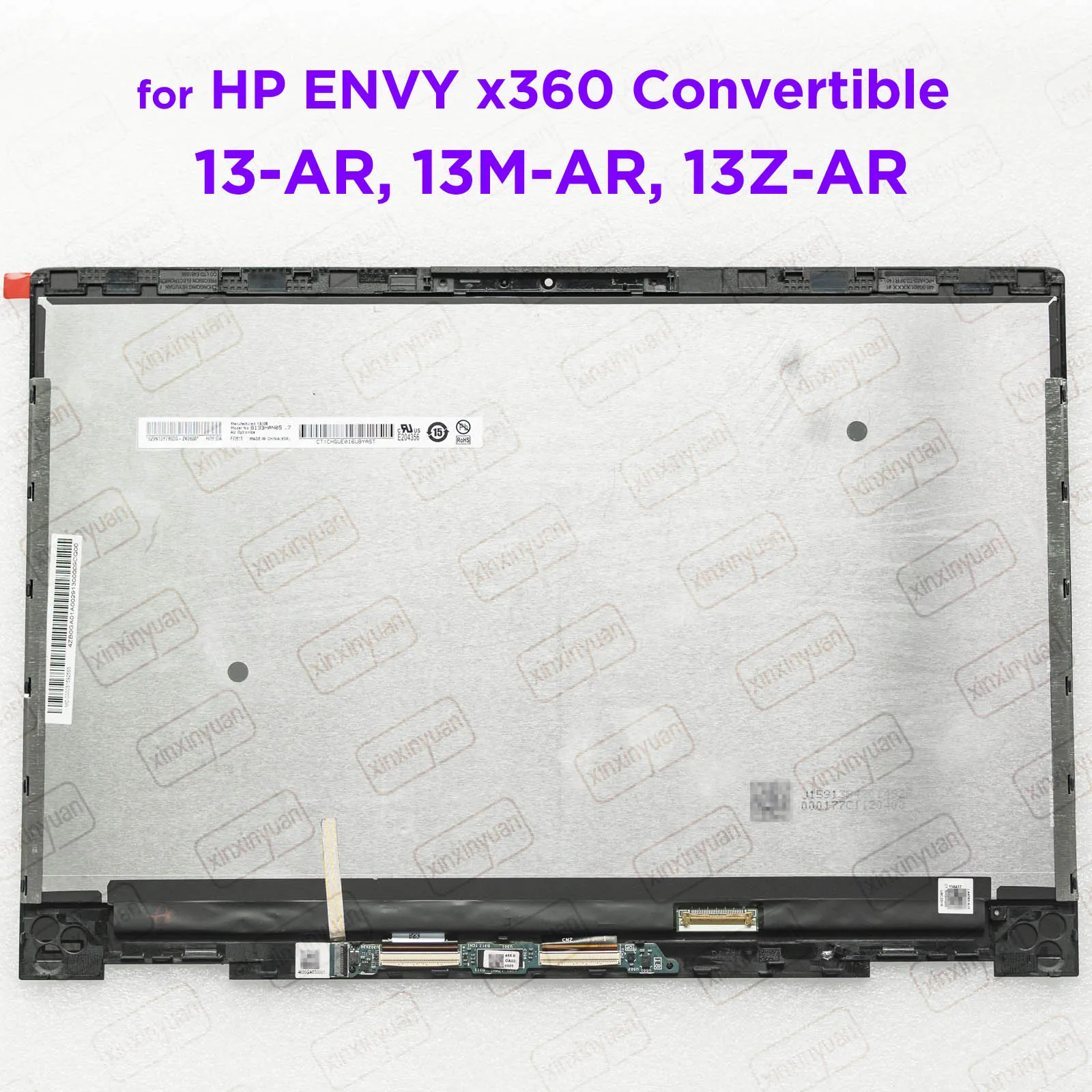 

13.3 LCD Touch Screen Digitizer Assembly for HP ENVY X360 13-AR 13M-AR 13Z-AR 13-AR0062NR 13-ar0009AU 13-ar0124AU L53431-001