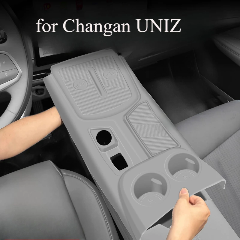 

Силиконовый чехол на панель переключения передач центральной консоли для Changan UNIZ | Коврик против царапин