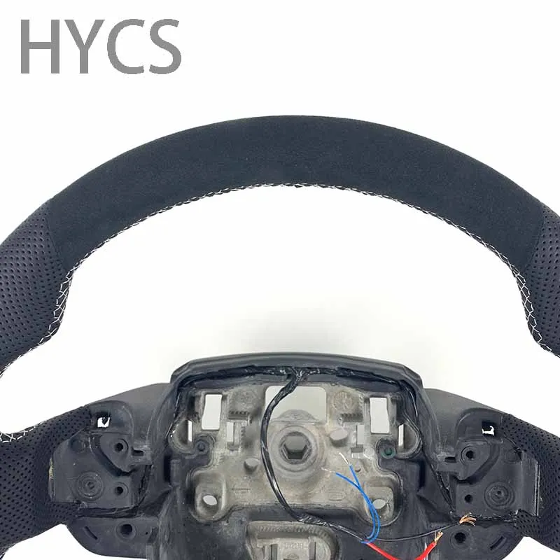 For Land Rover Range Rover Velar Evoque Discovery Carbon Fiber Steering Wheel Without airbags