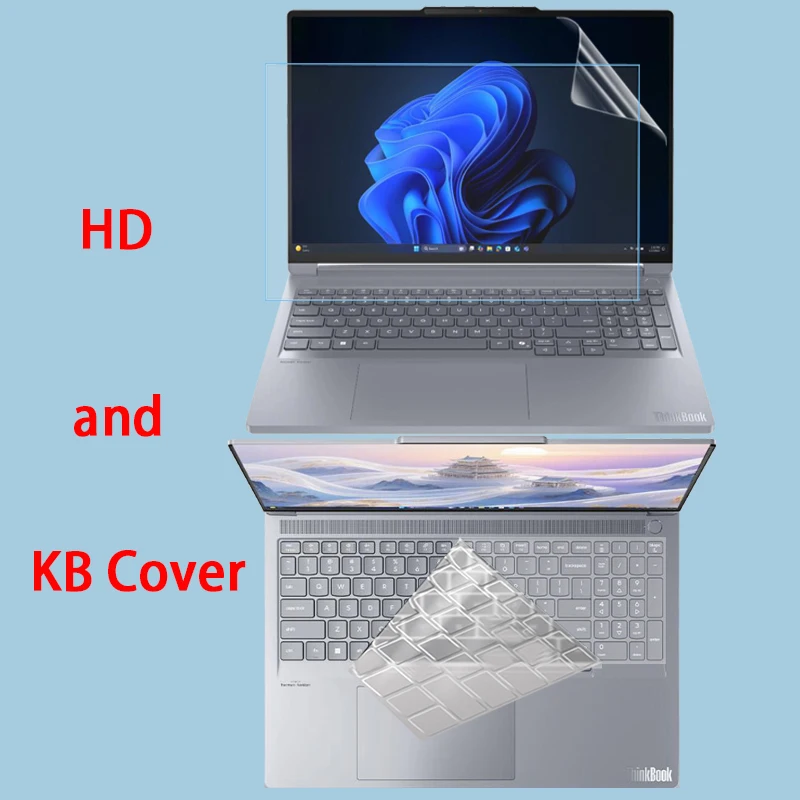 

Для Lenovo ThinkBook 16p G6 IAX Gen6 защитная пленка для клавиатуры компьютера HD анти-синяя пленка для экрана защитная пленка для экрана