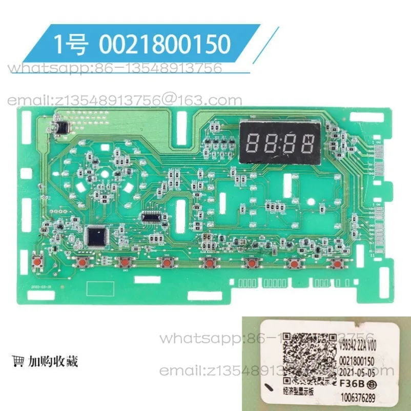 

Roller Washing Machine Computer Board Display Board 0021800150/0021800150C/D/EA Button Board