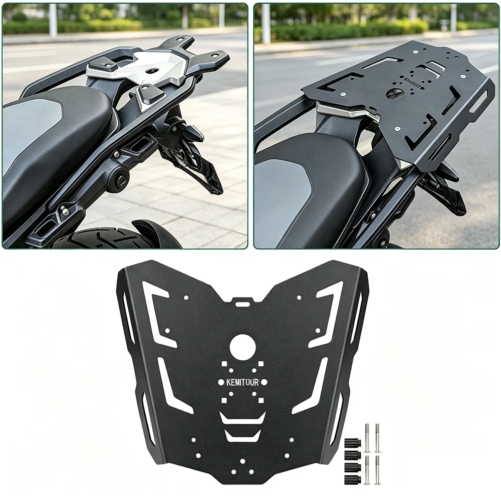 For BMW R1300GS ADV Adventure 2024 2025 2026 Rear Top Box Plate Rack Parts R 1300GS Adv Cases Carrier Enlarge Rails Accessories