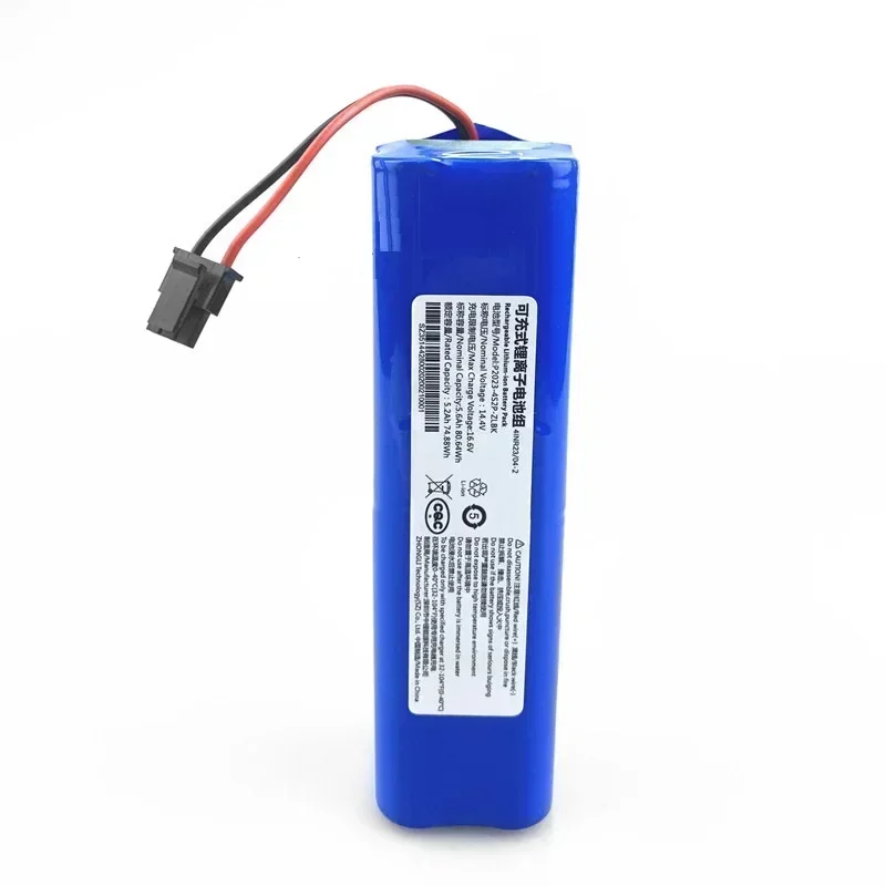 Imagem -06 - Baterias de Substituição de Lítio Adequado para Eufy Robovac Robô Varrendo Inteligente x8 Aspirador Híbrido 18650 14.4v 9800mah