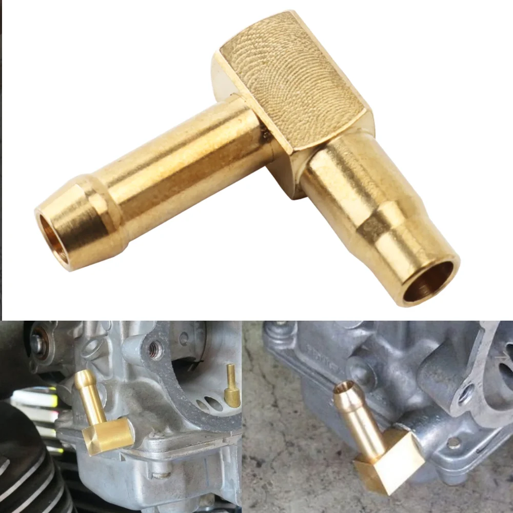 

1pc Carburetor Fuel Inlet Fitting Fuel Inlet For Keihin CVK34 CV40 CVK44 27371-76A For Blast Motorcycle Carburetor Repair Kits