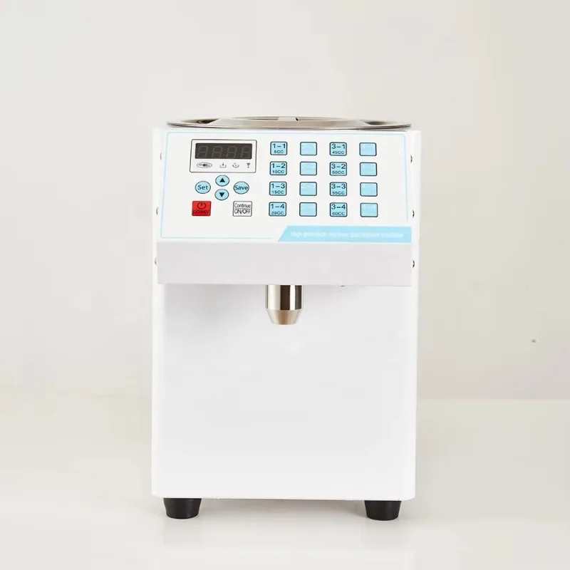 New Bubble Tea Product Commercial Automatic Sugar Fructose Machine Stainless Steel Milk Tea Syrup Quantitative Machine