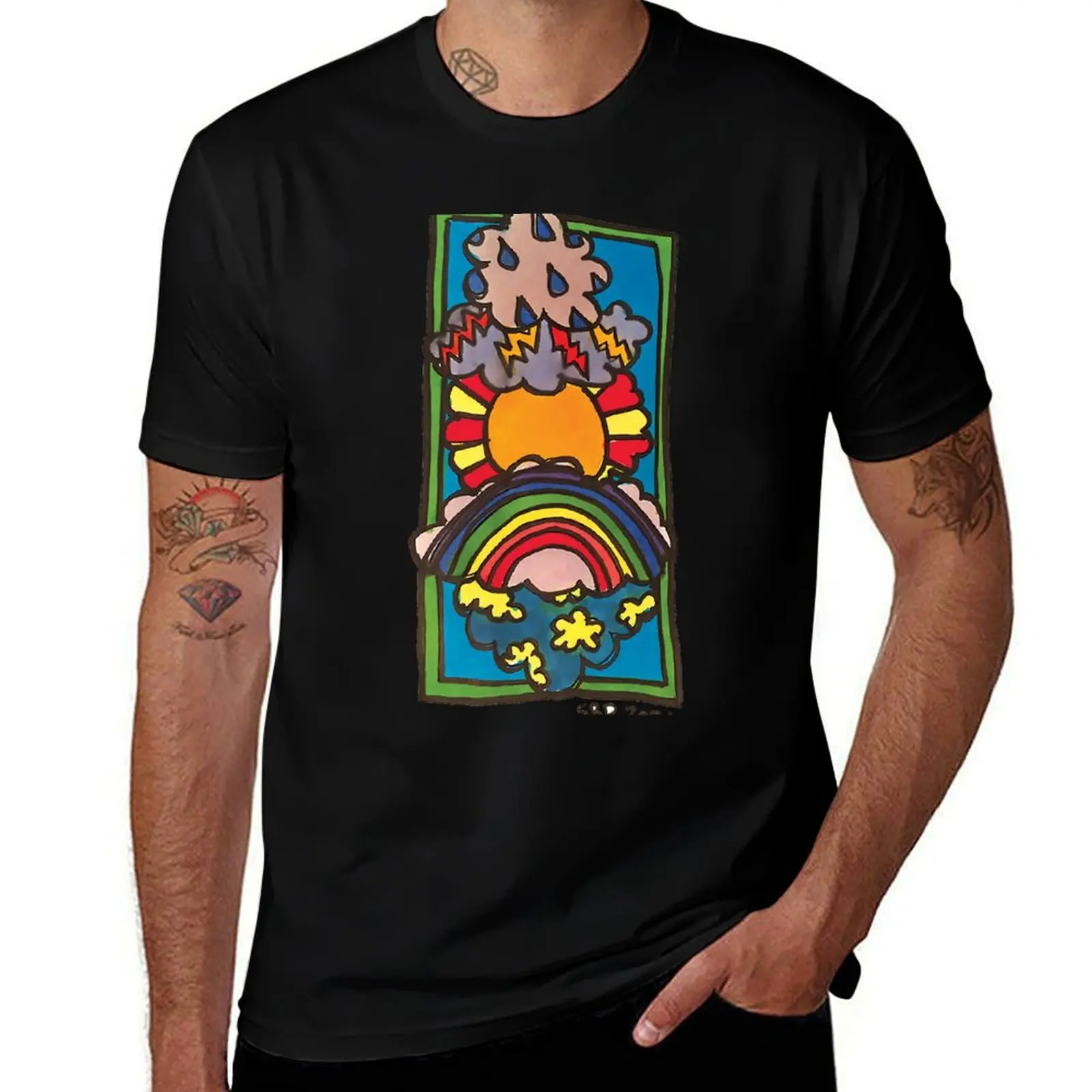 Cloud Stack T-Shirt Comfortable Work Wear Tee