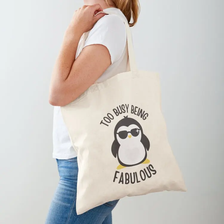 

Too busy being fabulous funny quotes Tote Bag shopping trolley bag Shopping bags tote bag men eco folding