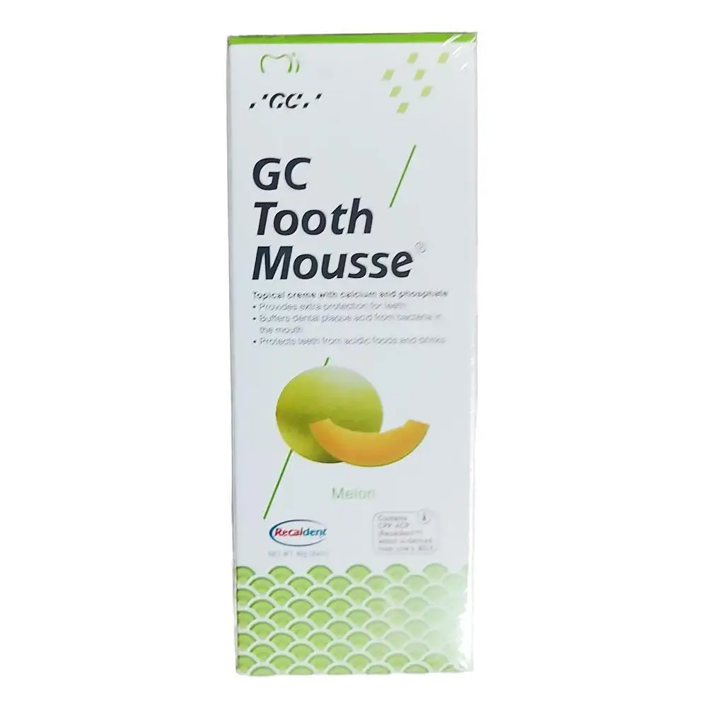 Original GC Tooth Mousse Kinder-Fluorid-Zahnpasta Erwachsenen-Mundpflege Karies-Schutz Anti-Karies Fruchtgeschmack – Detail 4