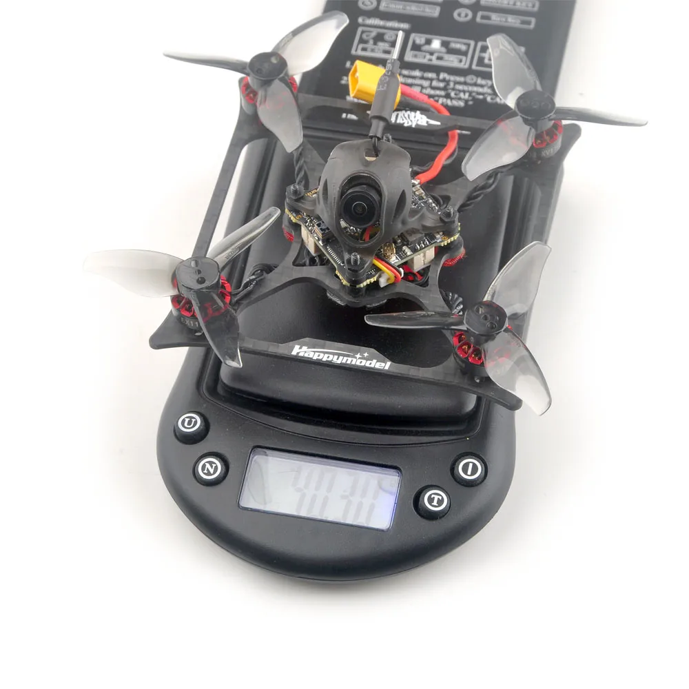 HappyModel linia basowa 2S 2 cale Micro FPV wykałaczka dron X12 5 in1 AIO kontroler lotu 2.4G ELRS 400mW EX1103 KV11000