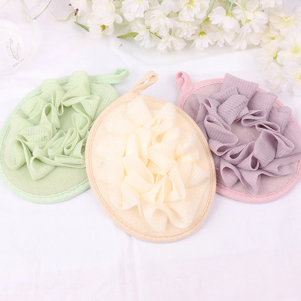 

3 Pcs Bath Ball Bath Ball Loofah Scrubbers Exfoliating Net Balls Cleaning Shower Foam Maker