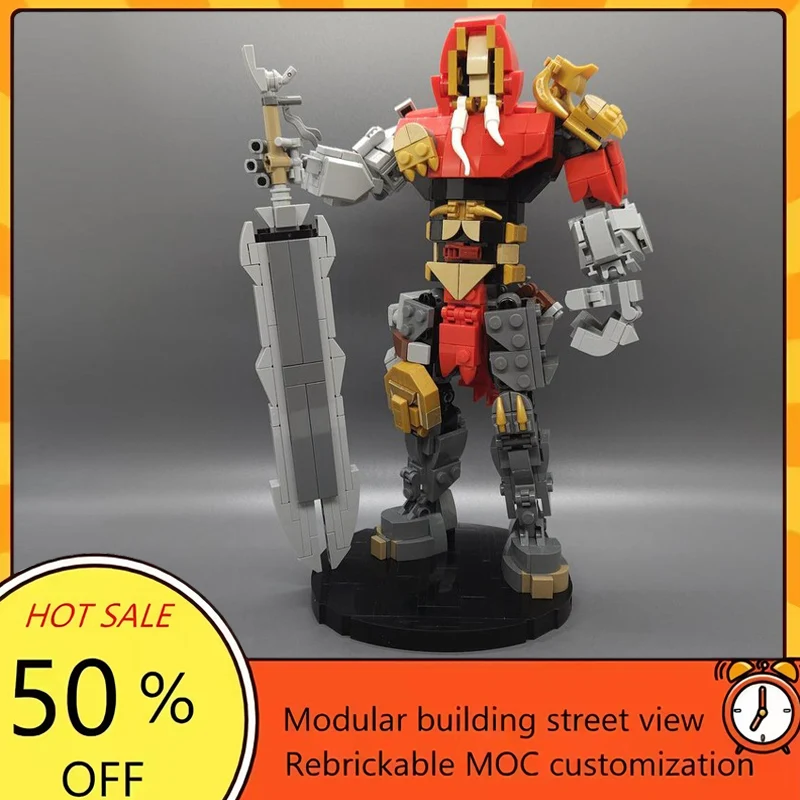

Набор для сборки модульного боевого робота MOC из 588 деталей по мотивам популярного фильма «Звездные войны», технологичный конструктор, подарок на праздник, детский игровой набор