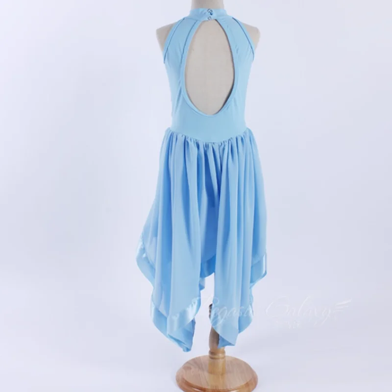 ชุดบอดี้สูทกระโปรงบัลเลต์สำหรับเด็กผู้หญิง ชุดเต้นบัลเลต์ ชุดยิมนาสติก ชุดกระโปรงบัลเลต์สำหรับการแสดง