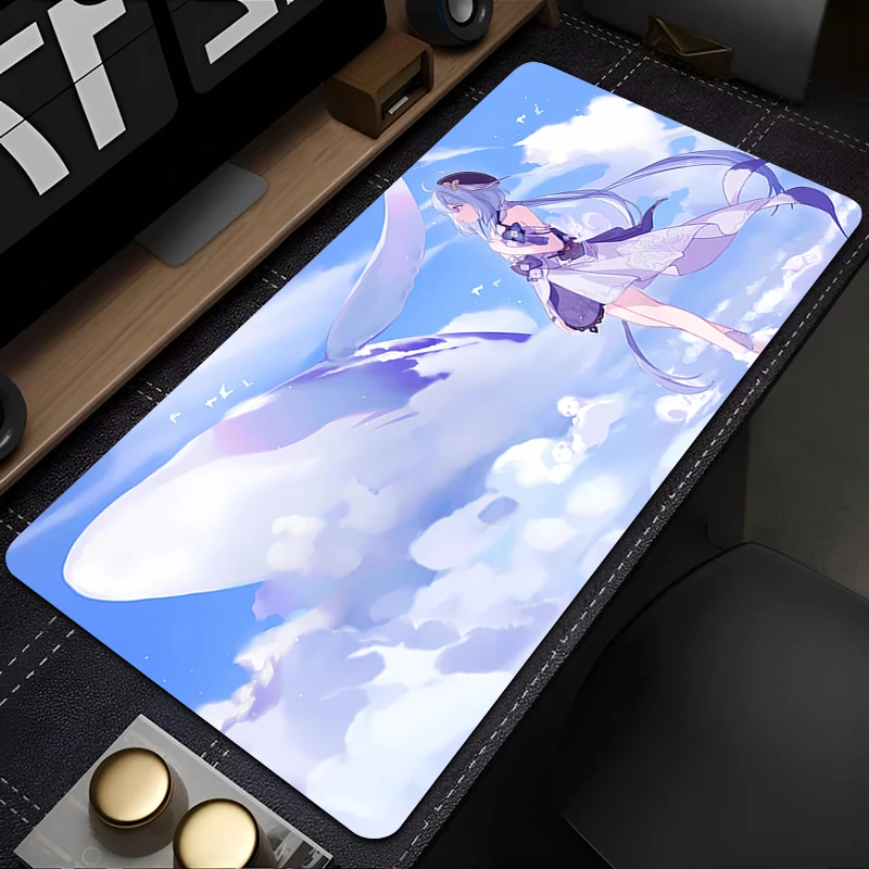 Schreibtischunterlage, Teppich, Schreibtischzubehör, Laptop, H-honkai Impact 3, Gamer-Mauspad, Mauspad, Mauspad, Bürotische, Mauspad, Tastatur-Pad