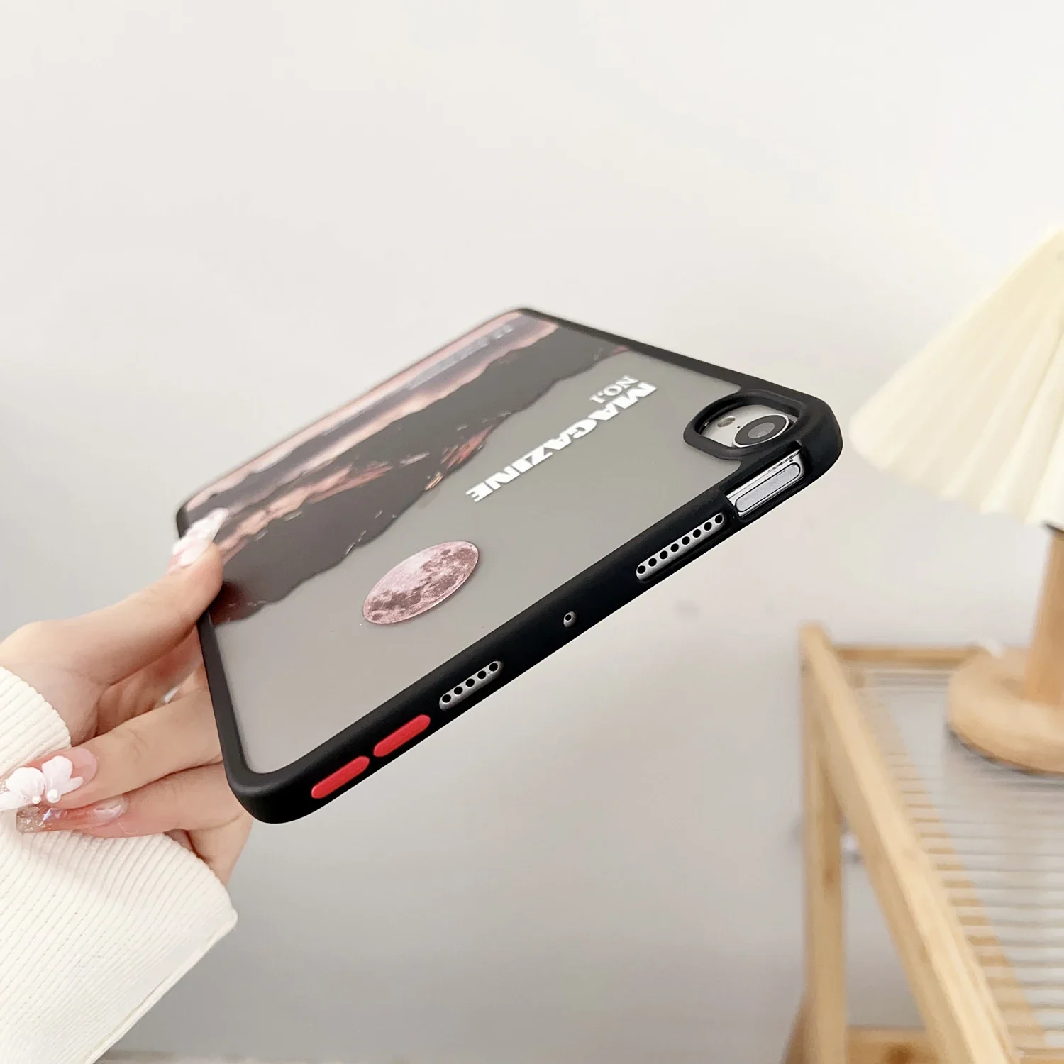 

Чехол для планшета с рисунком пейзажа для iPad 2025 Air 5 4 3 Pro 10,2 10,9 11 дюймов MINI 6 7 8 9 Чехол 10-го 11-го поколения Hard Cover