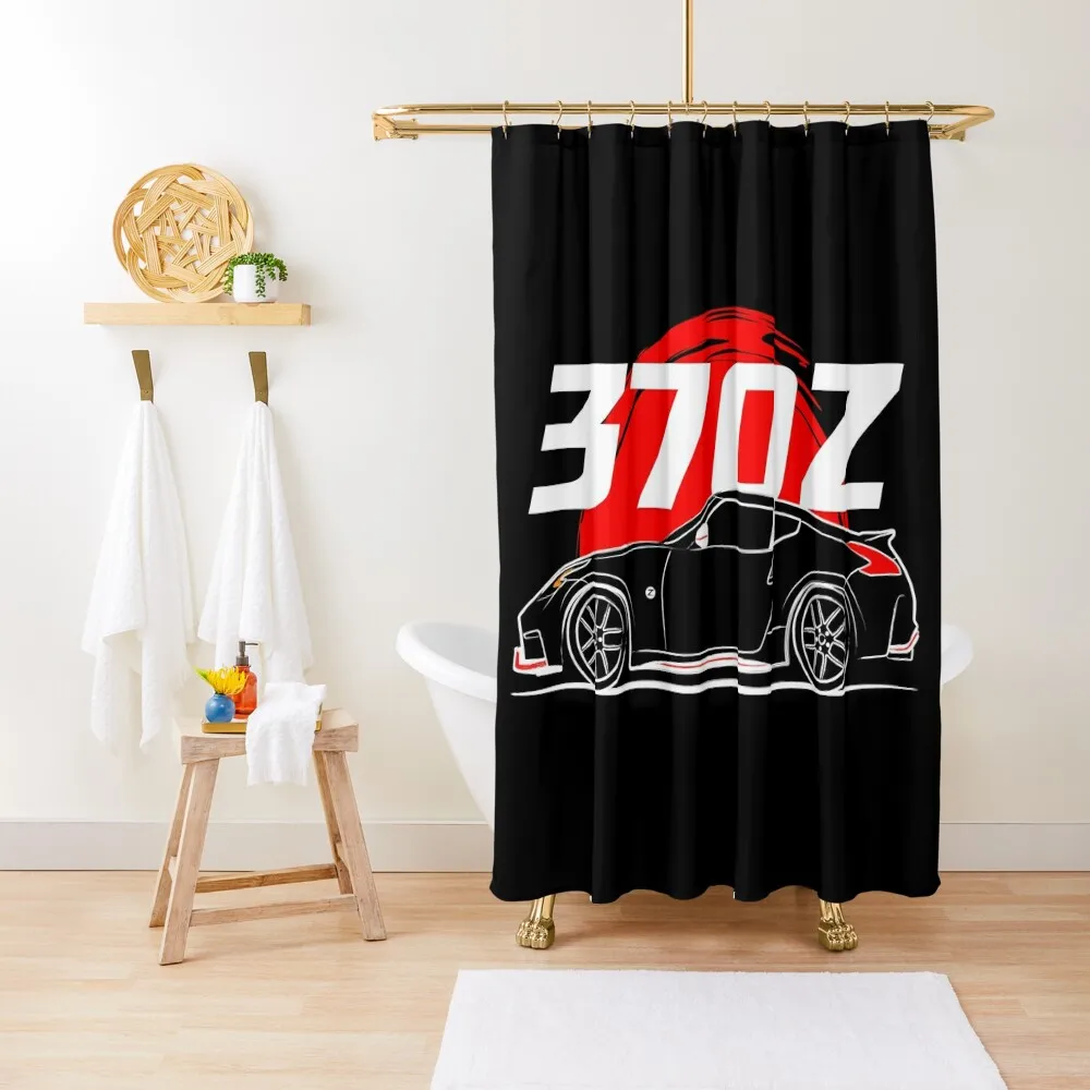 

JDM 370Z Shower Curtain Shower For Bathrooms Luxury Bathroom Shower Curtain