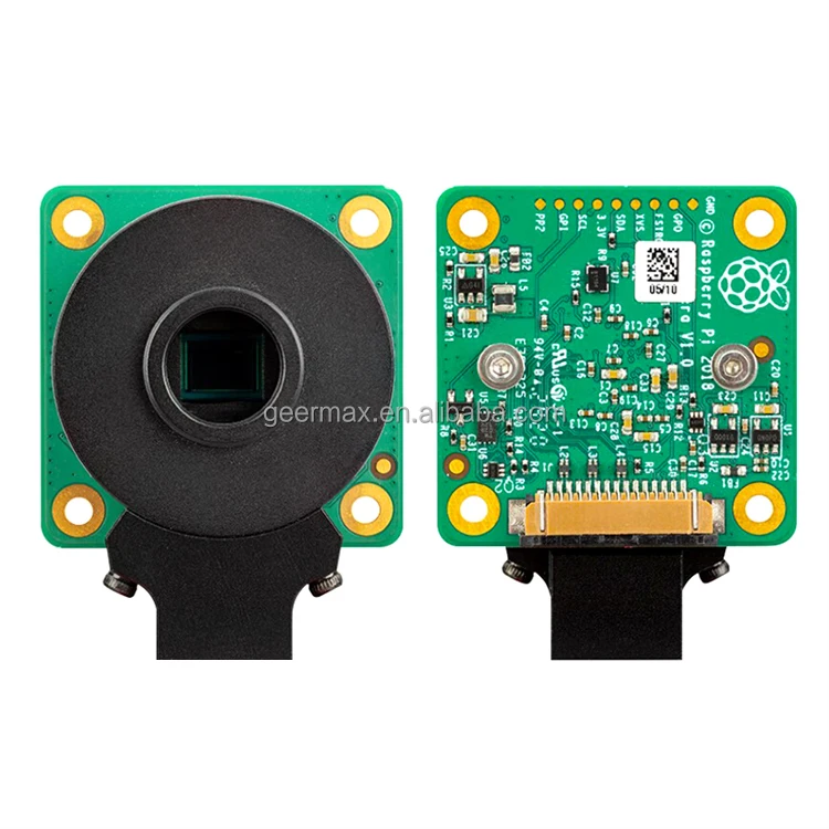 Raspberry Pi HQ Camera Module M12 Mount 12.3 Megapixel IMX477R Stacked 7.9mm Sensor Diagonal RAW12/10/8 COMP8 RPi 3B 4B 5 Zero 2