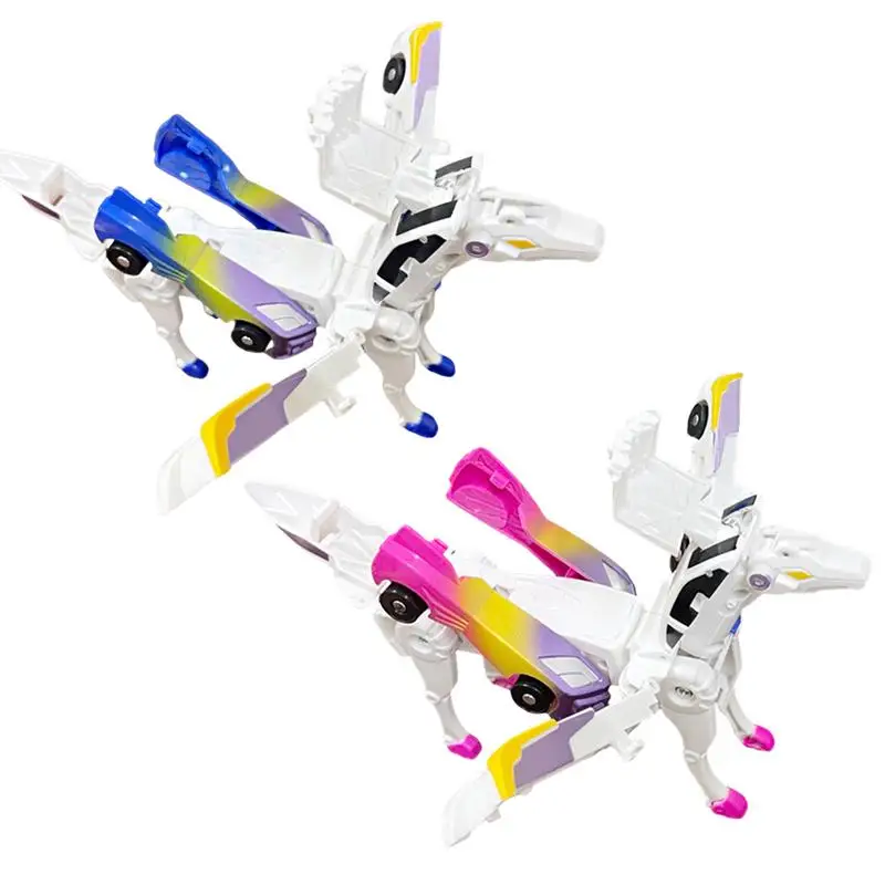 Combinação de carro deformação brinquedos transformando robô anti colisão animal figura ação robô brinquedos para crianças adultos e crianças