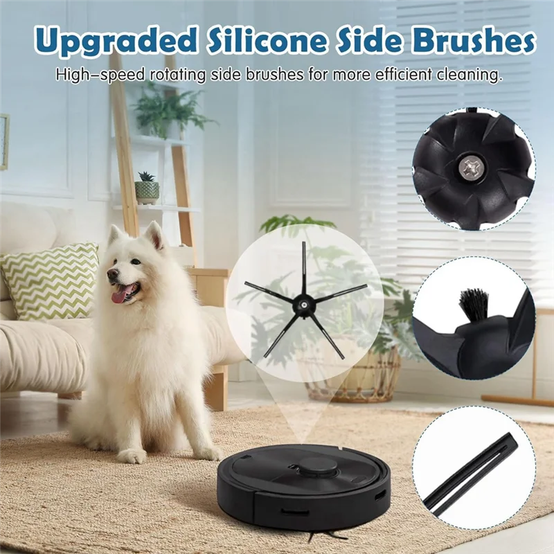 B47B-для робота-пылесоса Roborock Q5/Q5+ Plus, основная боковая щетка, фильтр Hepa, запасные части, аксессуары