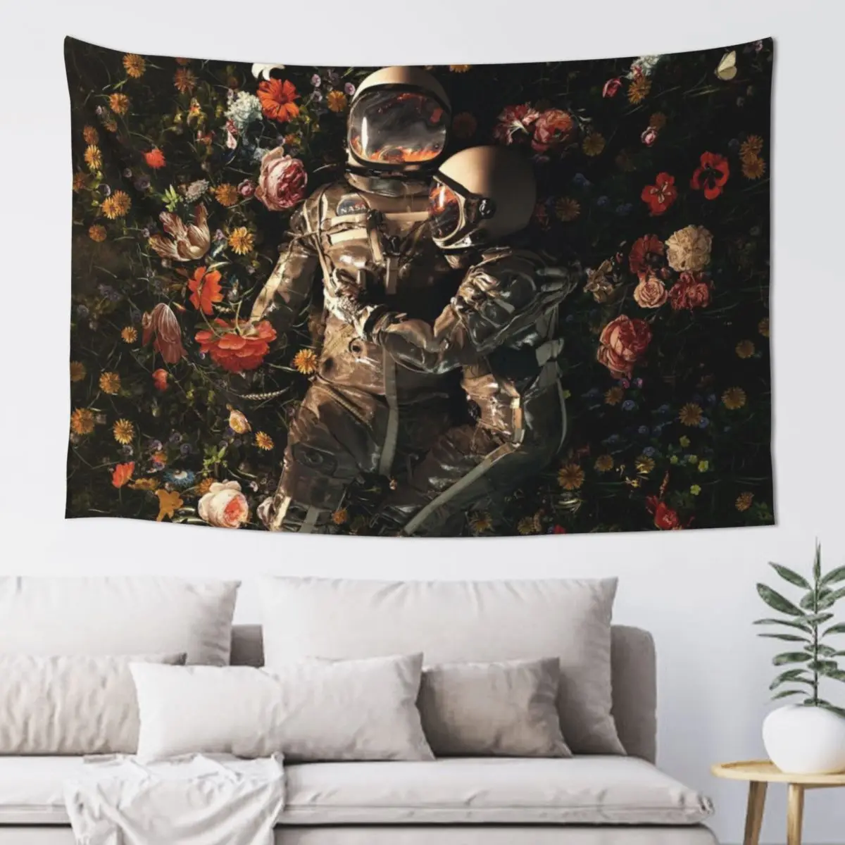 

Garden Delights II Tapestry Anime Decor Cute Room Things Decorations For Room Tapestry