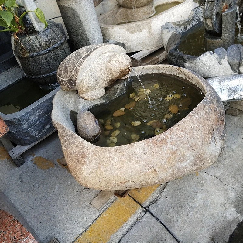 Stone carving manufacturer, garden fountain, garden landscaping decoration