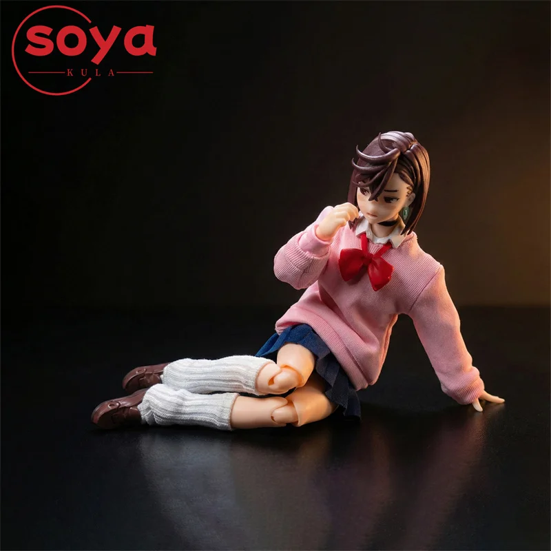 1/12 Bilancia Ragazza Rosa Felpa Con Cappuccio Gonna A Pieghe Calzini Allentati Vestiti Modello Misura 6 '' Notaman Soldato Action Figure Corpo Bambole