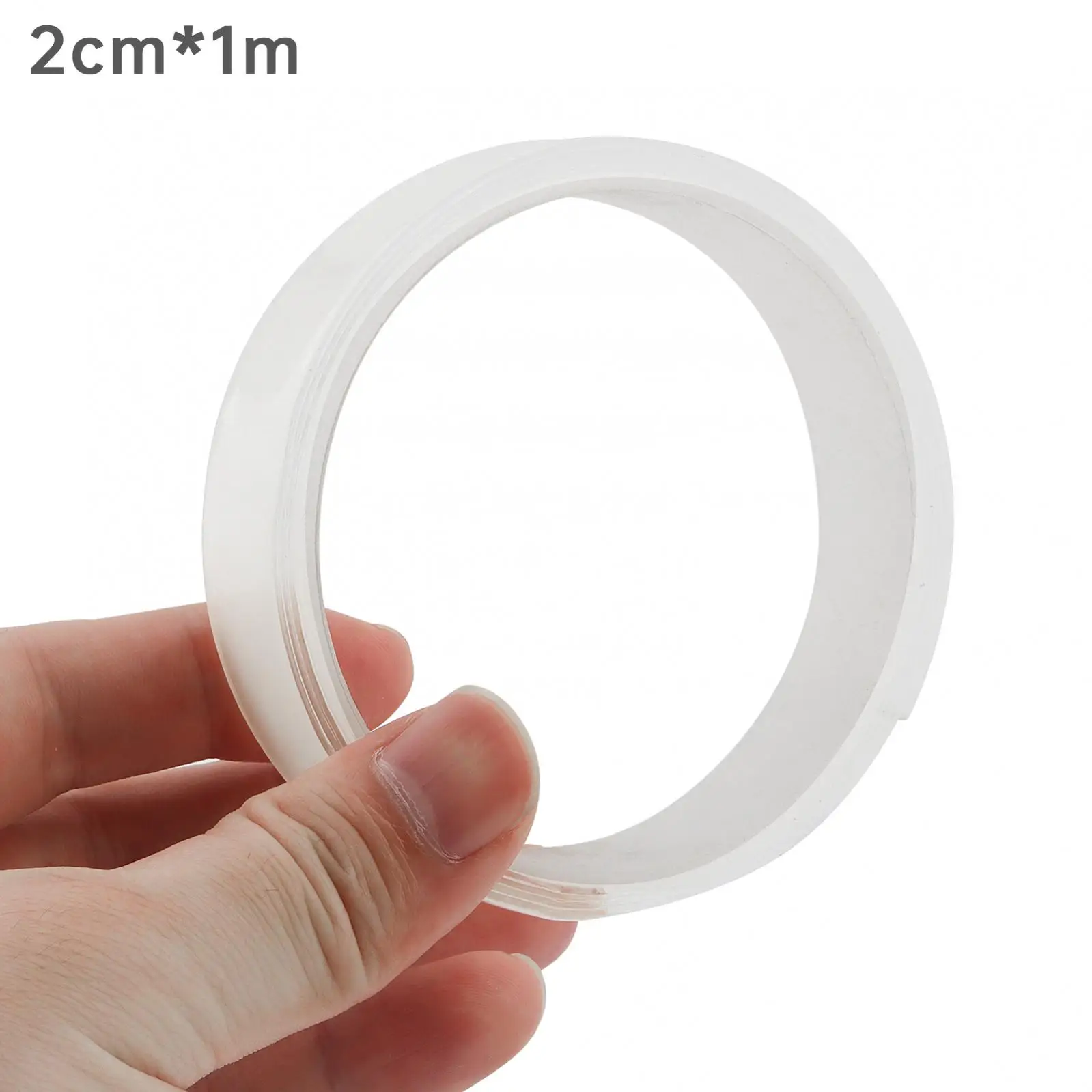 Herramientas de cinta adhesiva de doble cara transparente multiusos de 1M / 3M, cinta extraíble impermeable sin rastro
