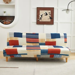 MKZOOM Sofa Bed Cover Elastic Armless Sofa Cover Stretch Sofa Bed Covers Funda Elastic Para Sofa Cama