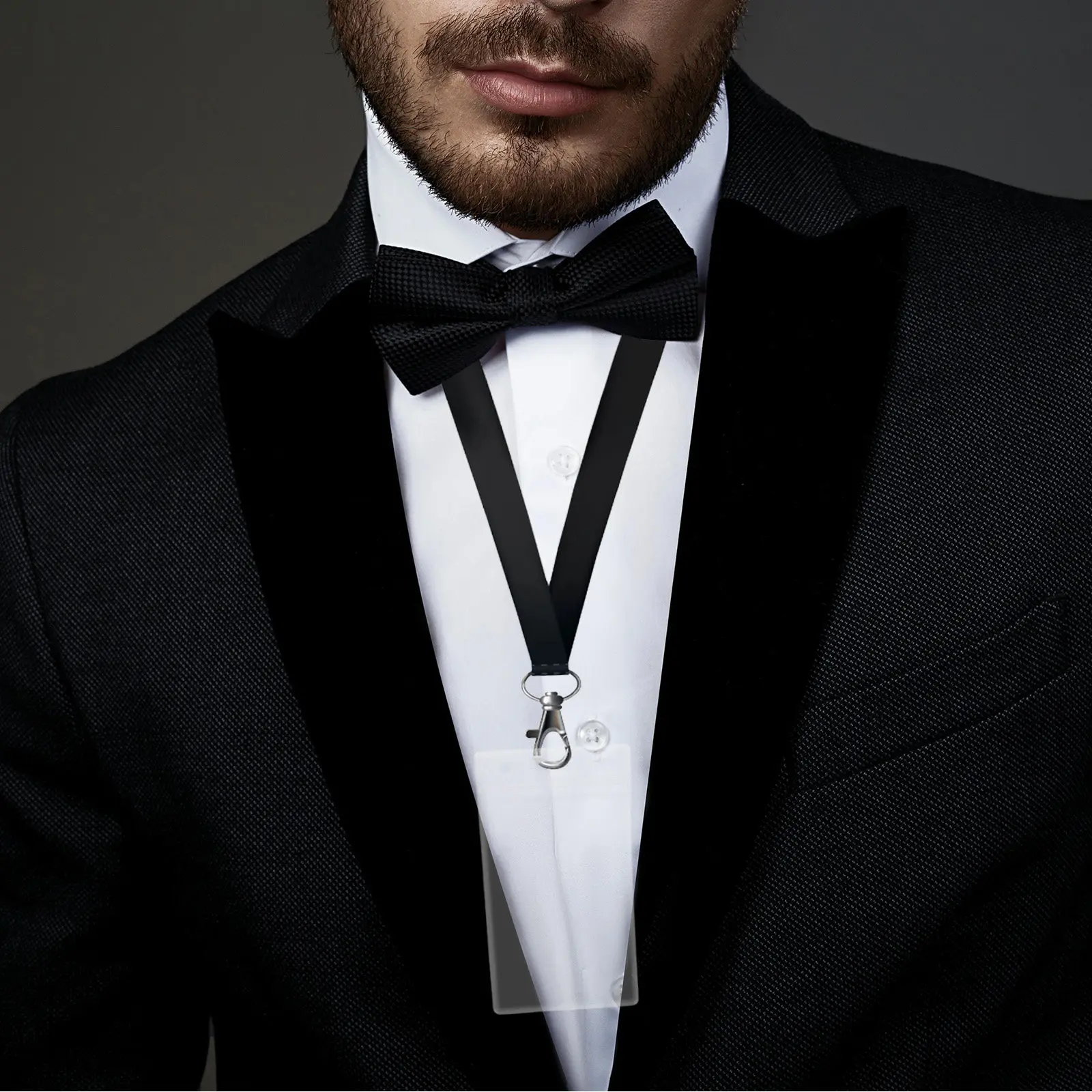 

10pcs Transparent Card Holder Pvc Id Badge Sleeve Waterproof Clear Cover For Id Vertical Name Badge Display Holder