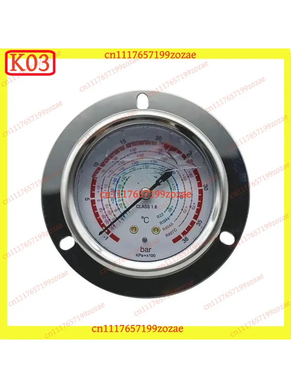 K03 Cold Storage Refrigeration Unit R410A Pressure Gauge 5.5MPa High Low Pressure Oil Gauge Central Air Conditioning Oil Filter