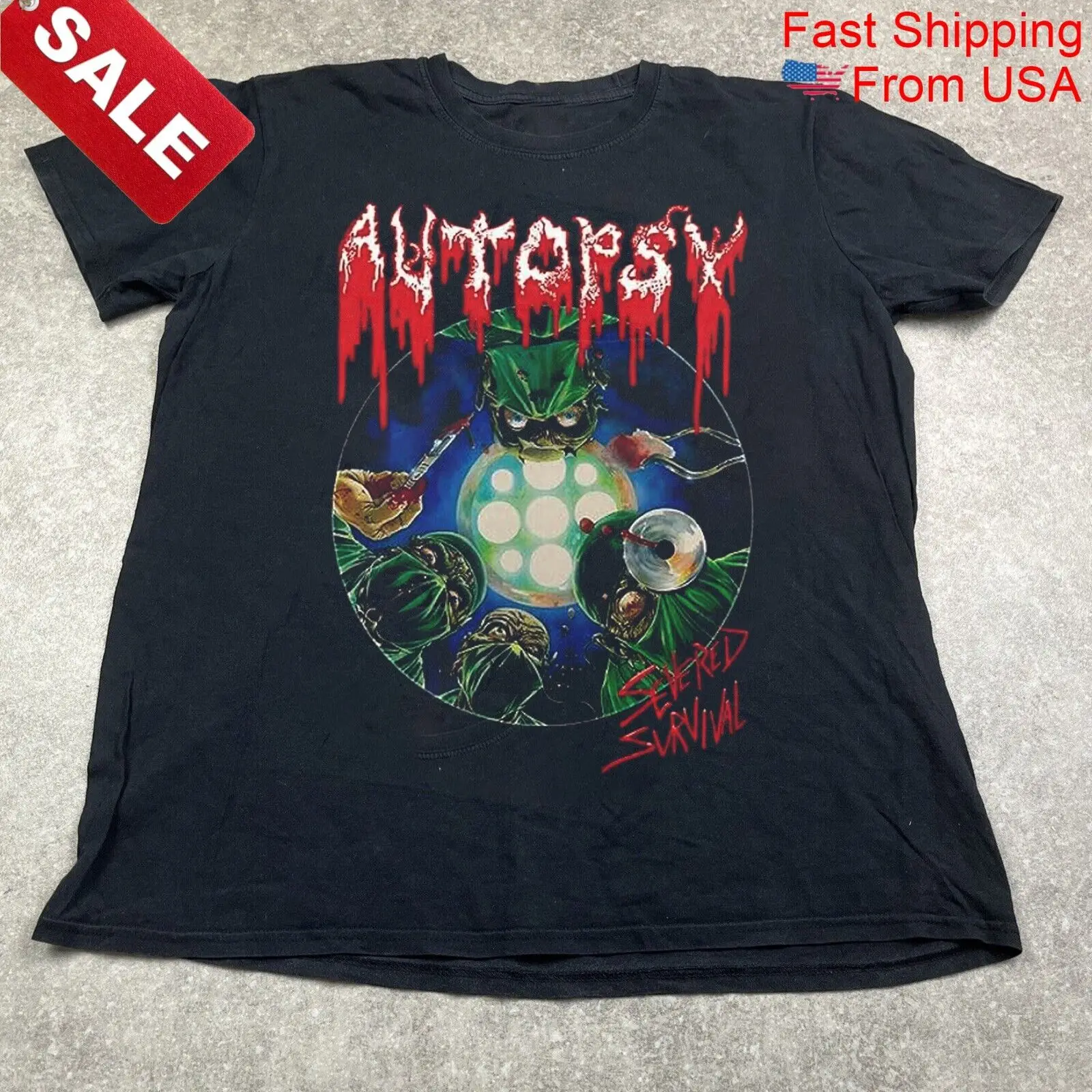 New Autopsy American Death Metal Band For Fans S 5XL T Shirt 1LU1087