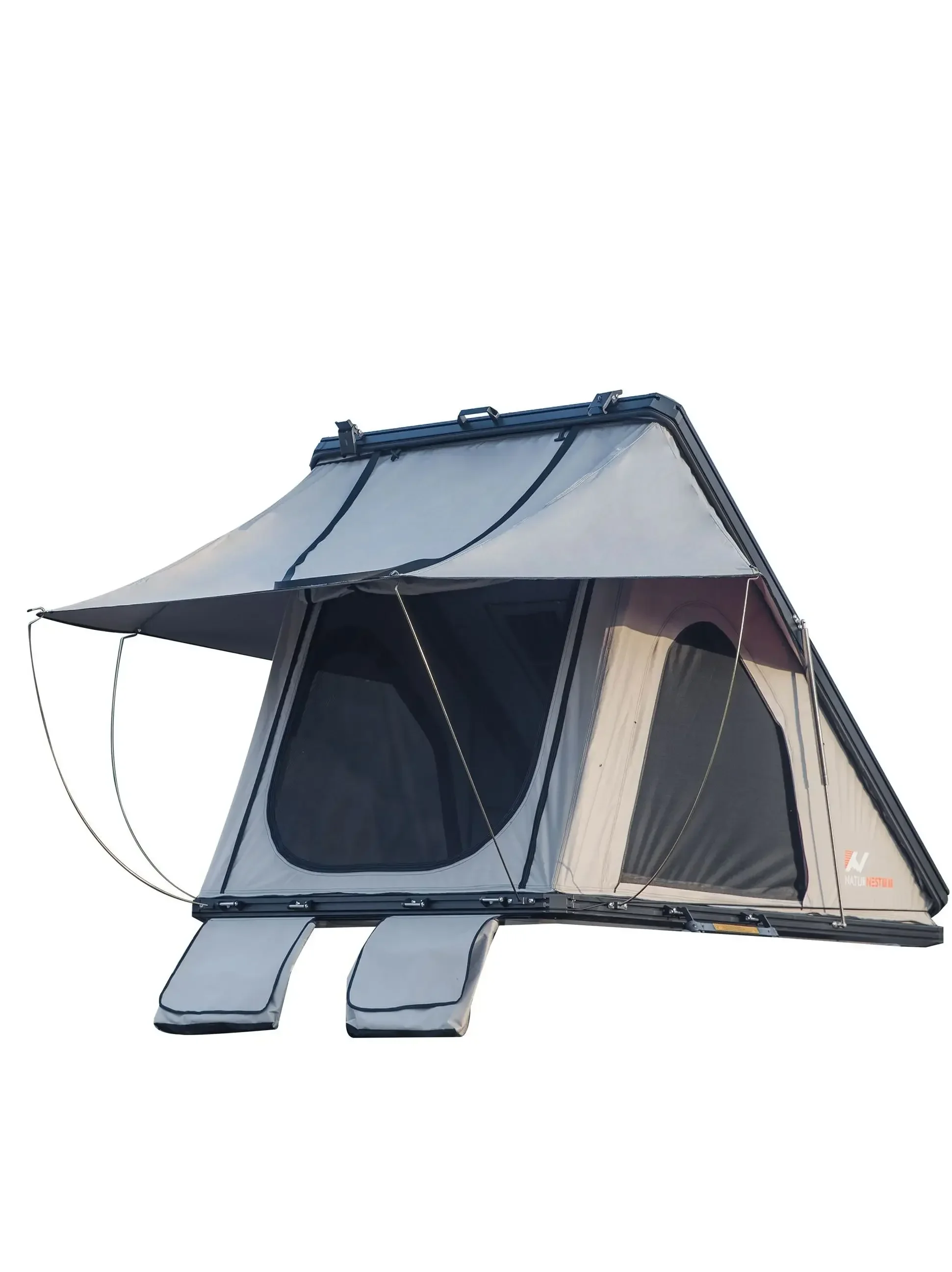 Simple Tent Triangle Roof Tent Folding Hydraulic Automatic Opening Aluminum Alloy Hard Shell Outdoor